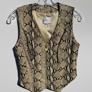 Leather Designer Vest
